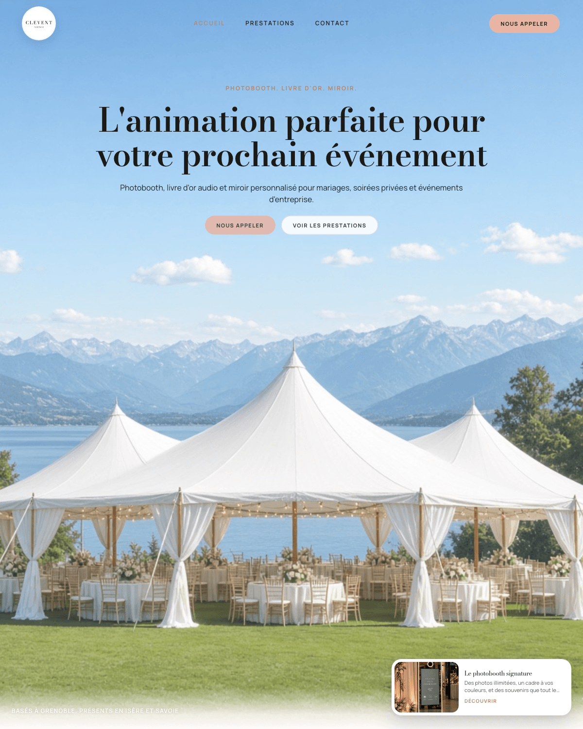 Clevent Agency, un site qui convertit